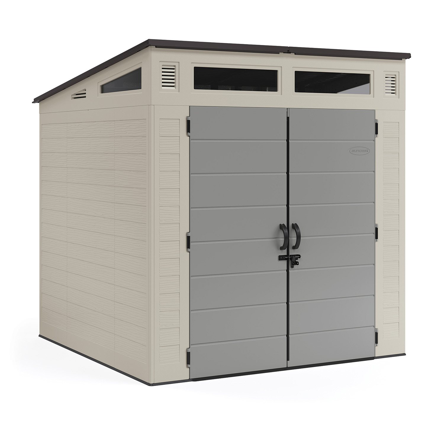 Suncast 7' x 7' Modernist Resin Outdoor Storage Shed